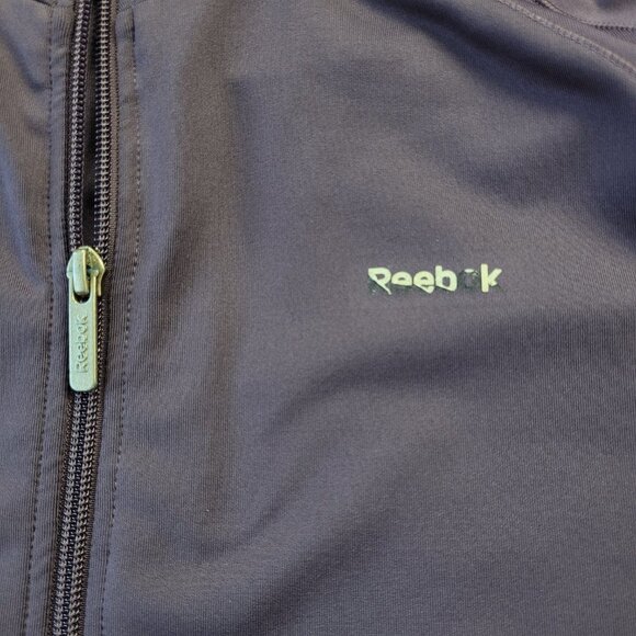 Reebok Woman’s Purple Active Long sleeve full zip jacket size L - Picture 8 of 13